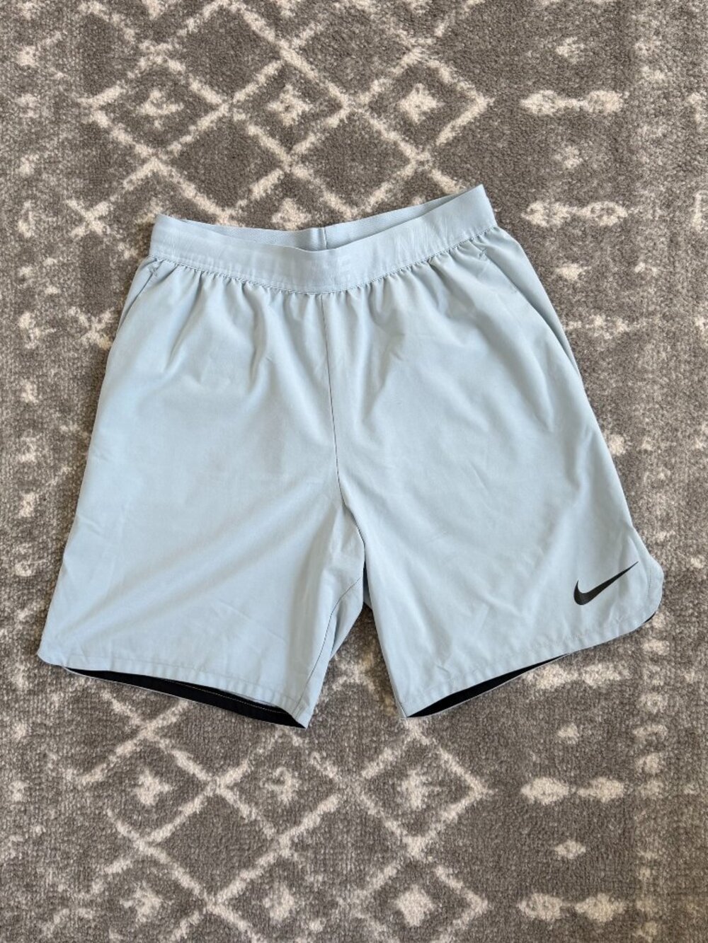 Nike Men's Flex Vent Max 2.0 Training Shorts, Light Blue, Size M